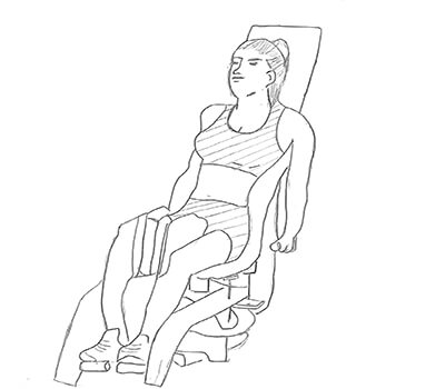 Thigh Abductor is a great exercise for your gluts which targets your Abductors and gluts muscles.