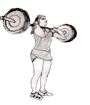 Push Jerk is an Olympic Weightlifting crossfit exercise, which targets your Quadriceps and   Other Muscles: Abdominals, Calves, Glutes, Hamstrings, Shoulders, Triceps
