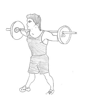 Wide Stance Barbell Squat